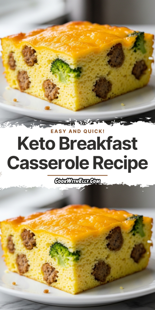 Keto Breakfast Casserole Recipe
