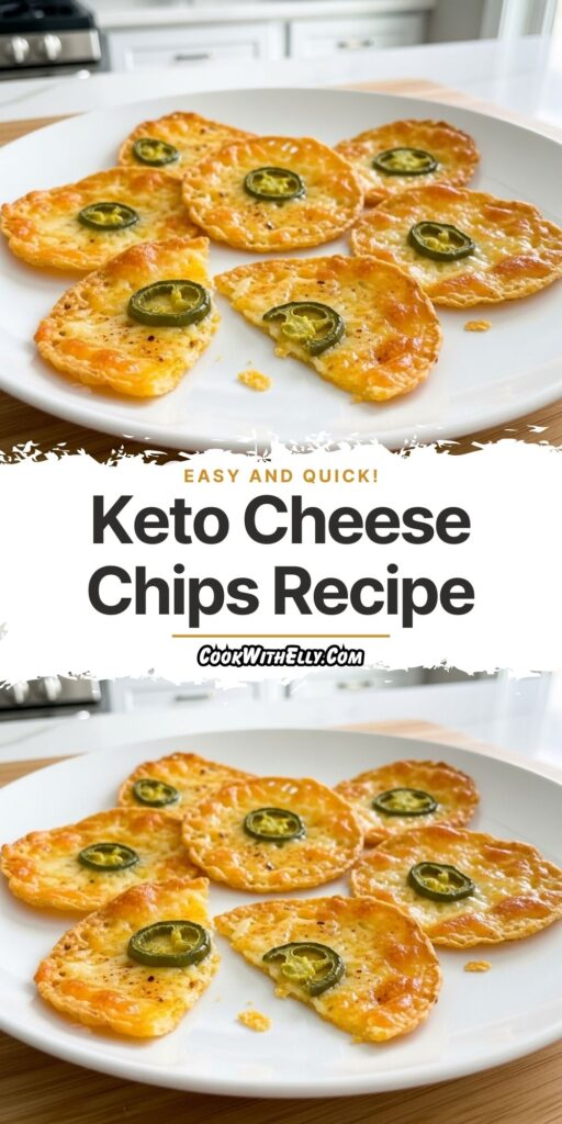 Keto Cheese Chips Recipe