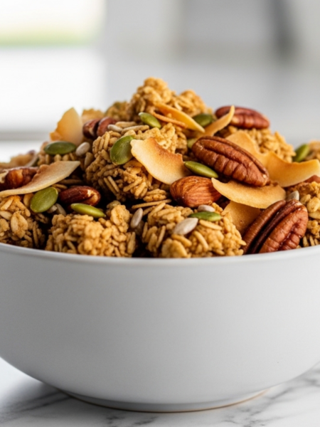 Keto Granola Cereal Recipe