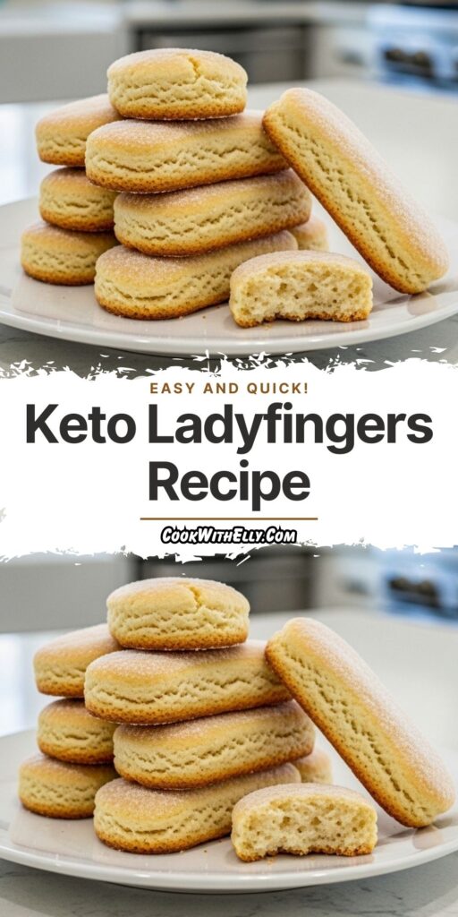 Keto Ladyfingers Recipe