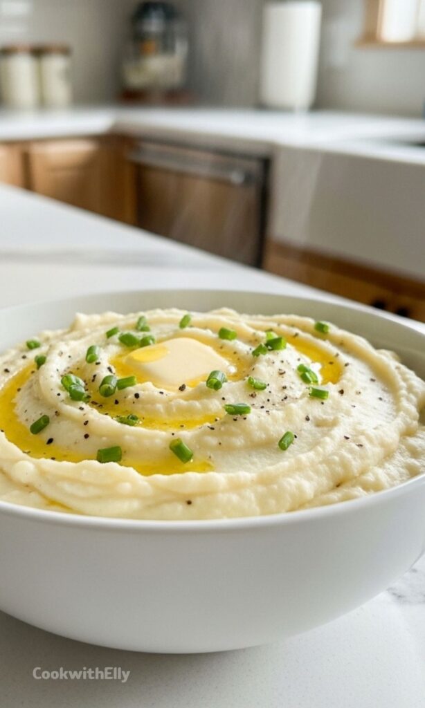 Keto Mashed Cauliflower Recipe