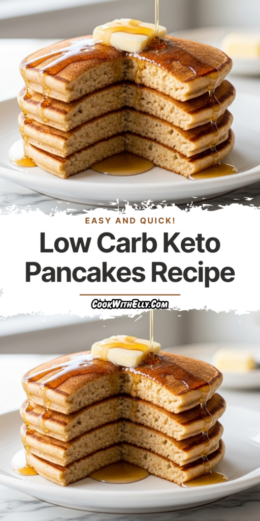 Low Carb Keto Pancakes Recipe