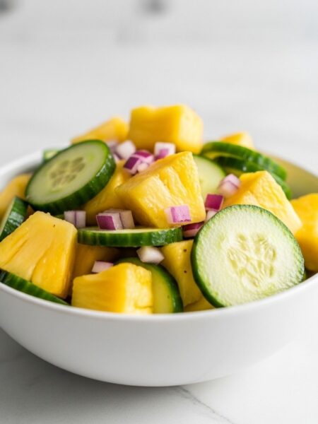 Pineapple Cucumber Salad Recipe