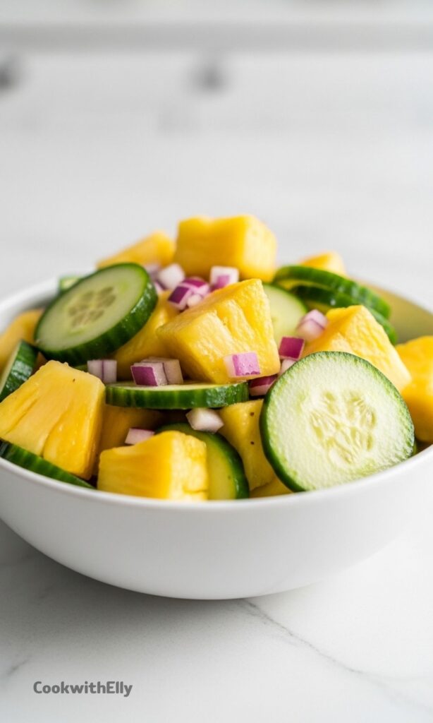 Pineapple Cucumber Salad Recipe