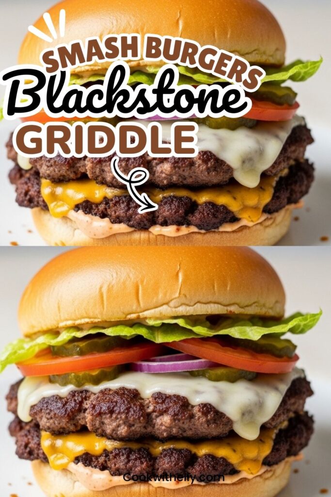 Smash Burgers on Blackstone Griddle Recipe