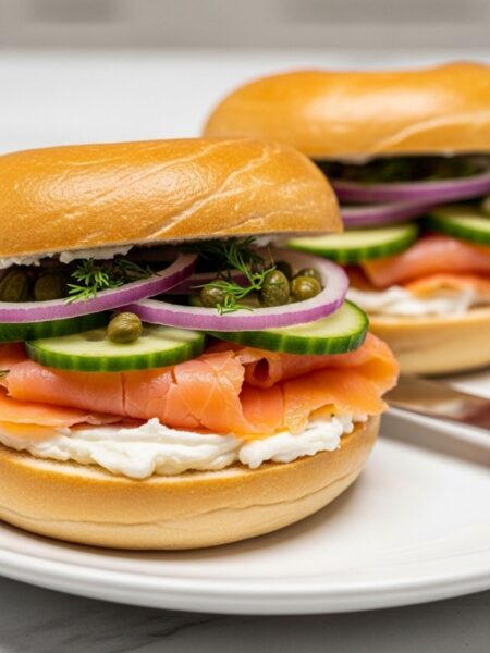 Smoked Salmon Bagel Recipe