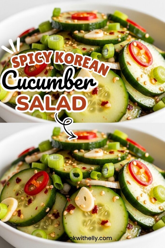 Spicy Korean Cucumber Salad Recipe