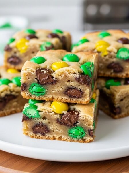 St. Patrick's Day Cookie Bar Recipe