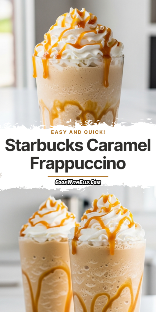 Starbucks Caramel Frappuccino Recipe