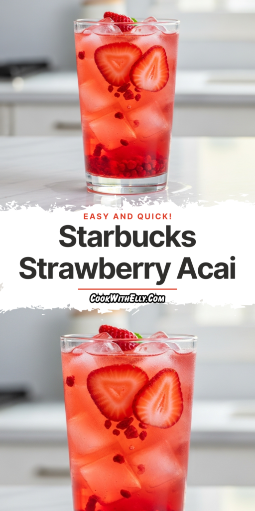 Starbucks Strawberry Acai Recipe