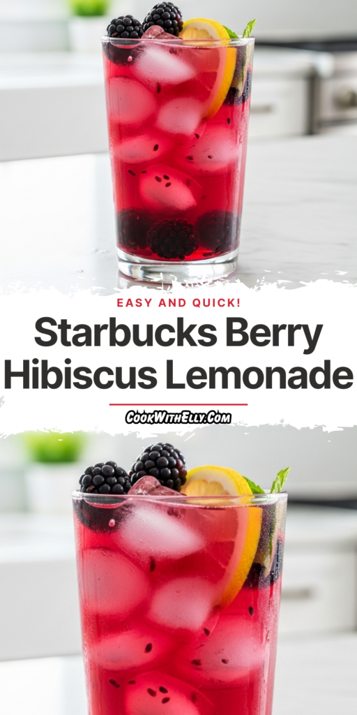 Starbucks Very Berry Hibiscus Lemonade Recipe
