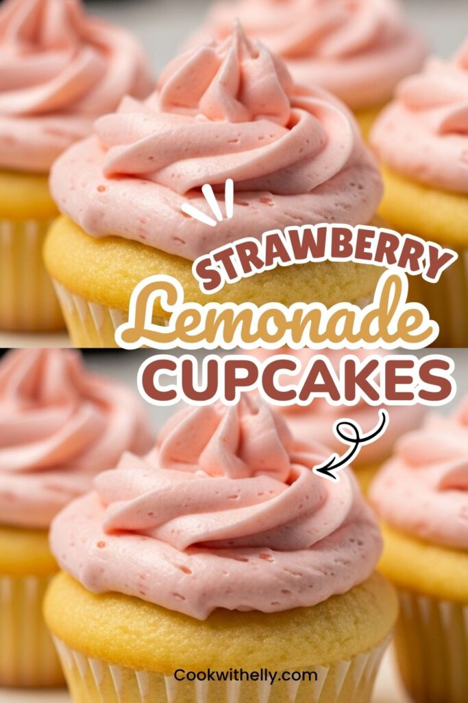 Strawberry Lemonade Cupcakes Recipe