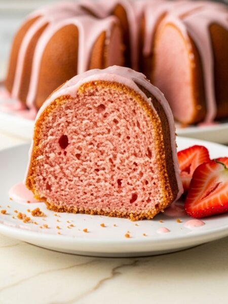 Strawberry Pound Cake Recipe