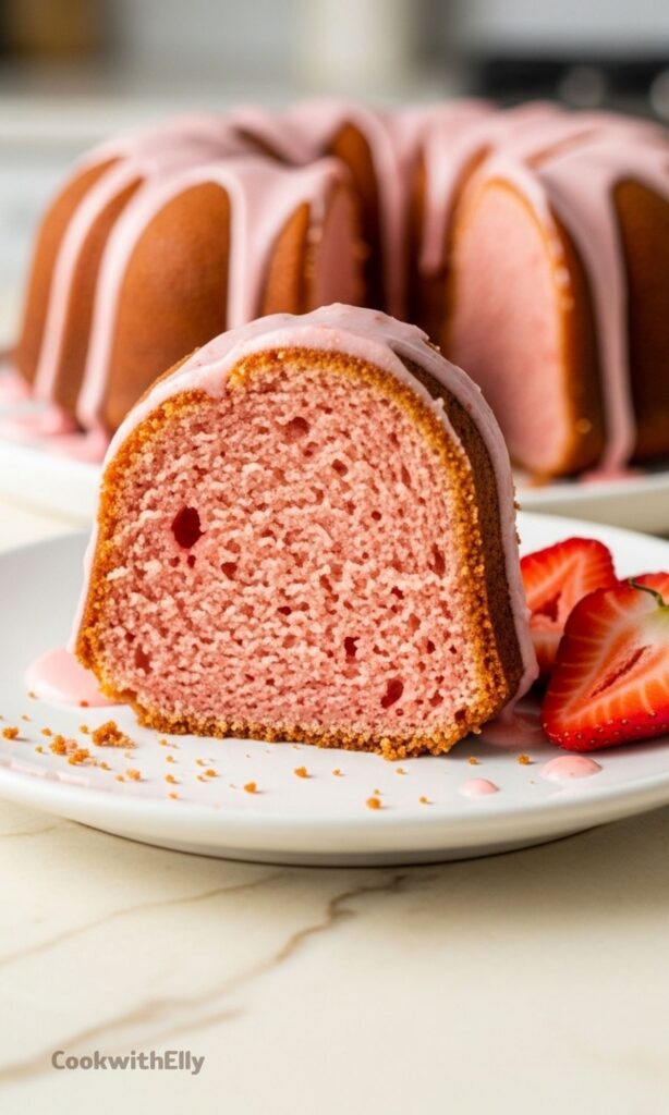 Strawberry Pound Cake Recipe
