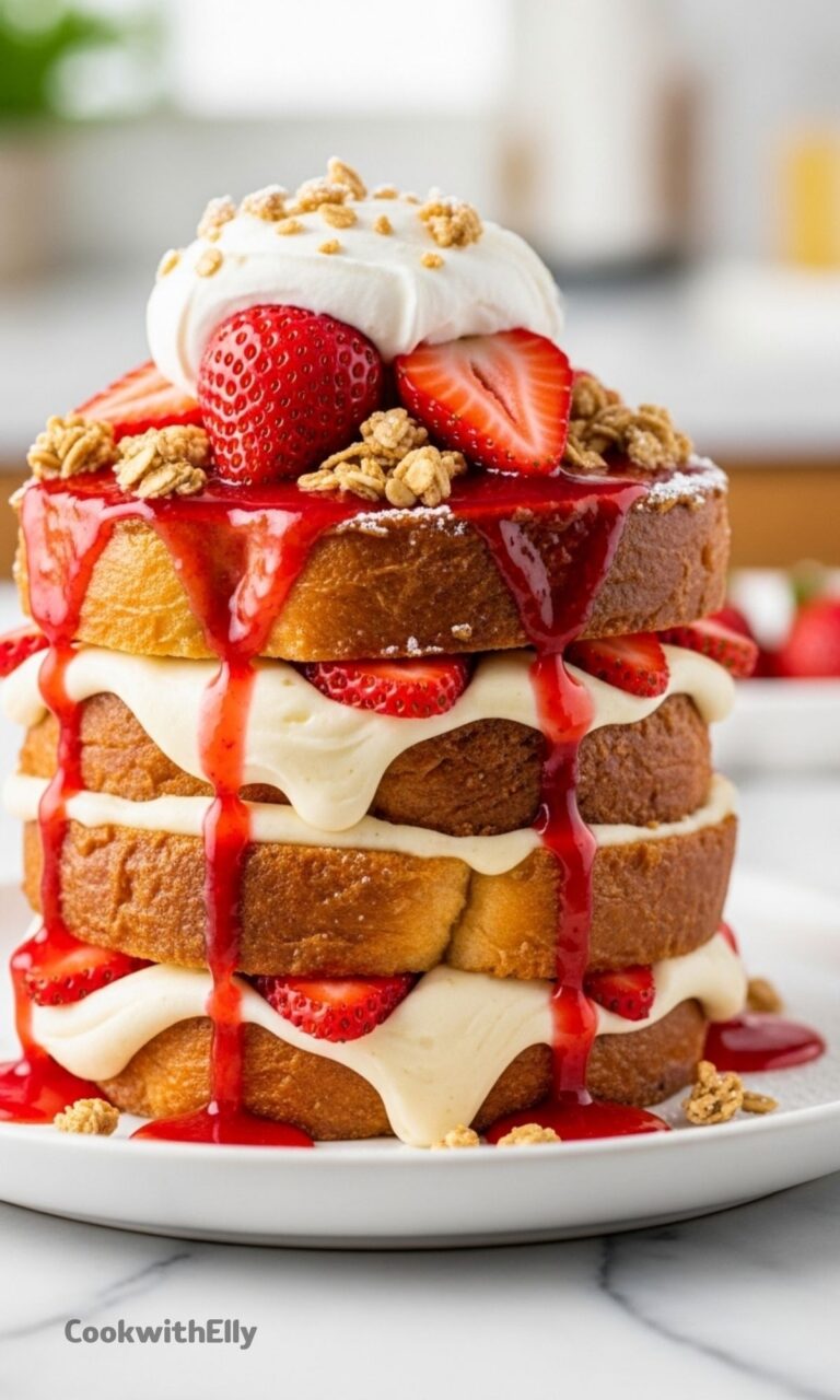 Strawberry Shortcake French Toast Recipe
