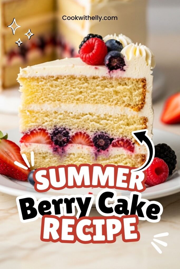 Summer Berry Cake Recipe
