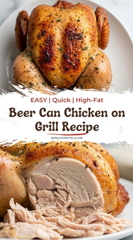 Beer Can Chicken on Grill Recipe