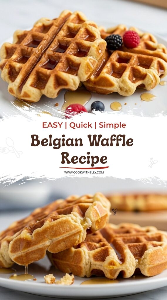Belgian Waffle Recipe