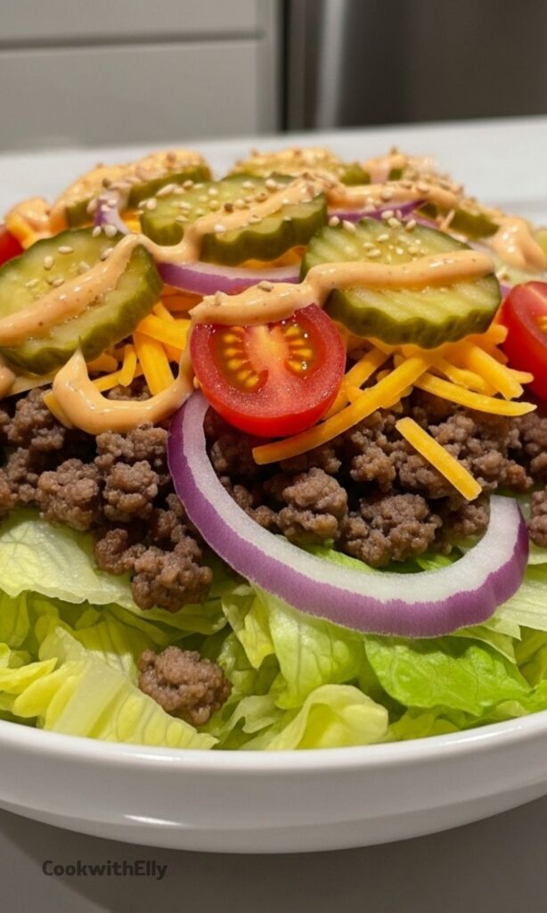 Big Mac Salad Recipe