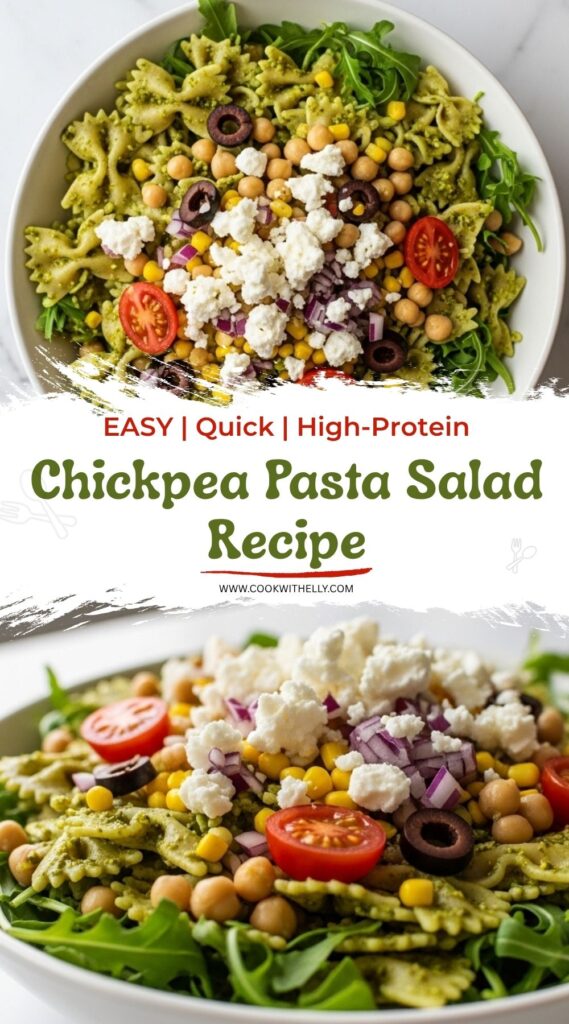 Chickpea Pasta Salad Recipe