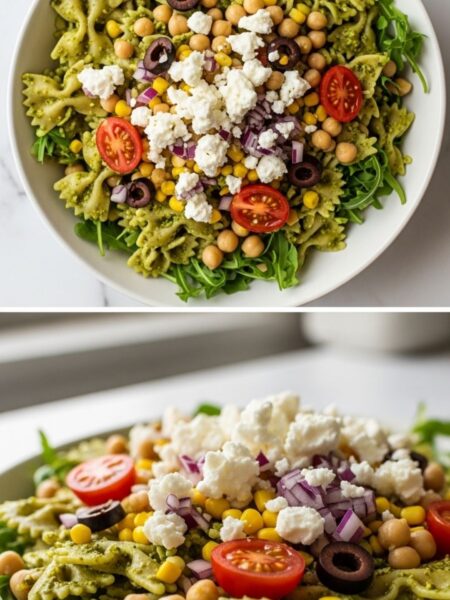 Chickpea Pasta Salad Recipe