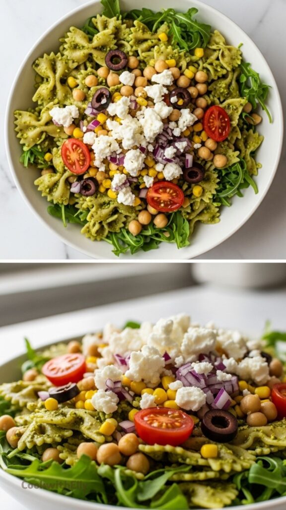 Chickpea Pasta Salad Recipe