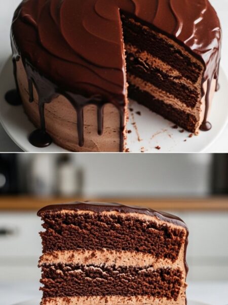 Chocolate Ganache Cake Recipe