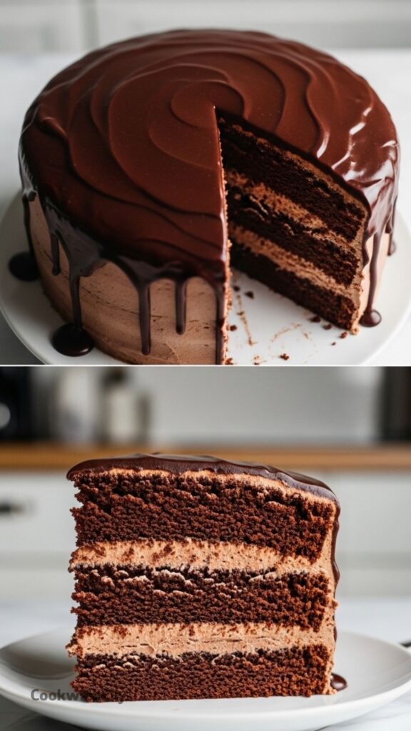 Chocolate Ganache Cake Recipe