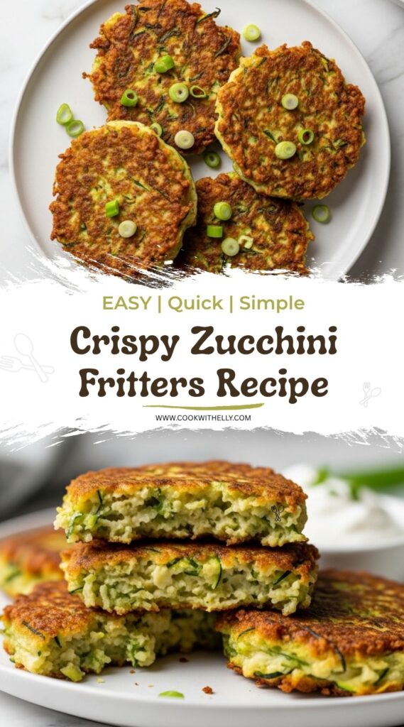 Crispy Zucchini Fritters Recipe