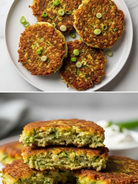 Crispy Zucchini Fritters Recipe