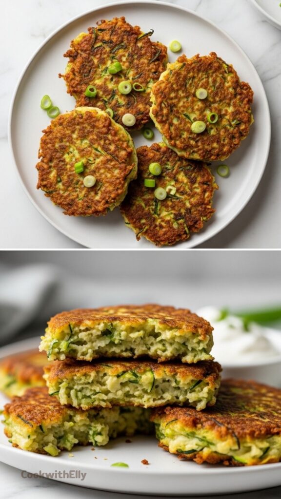 Crispy Zucchini Fritters Recipe