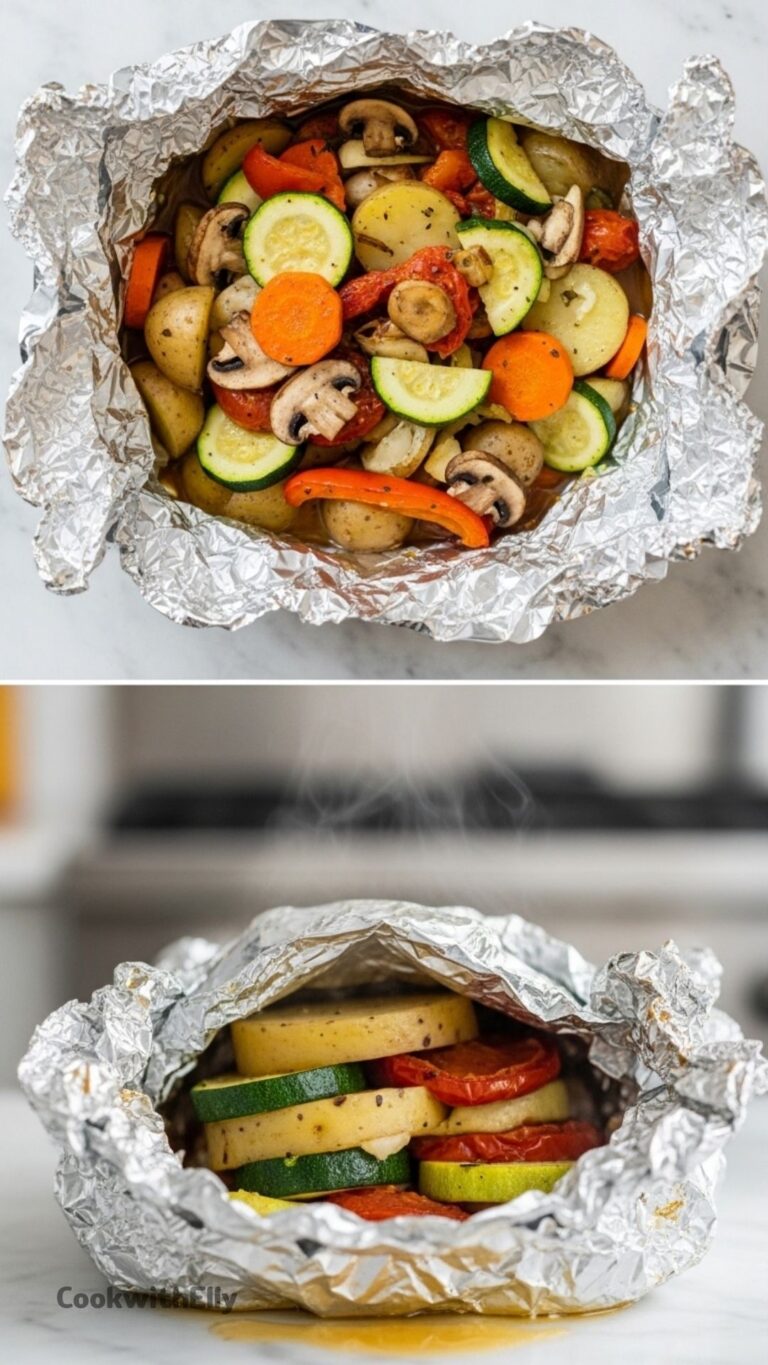 Easy Grilled Veggie Foil Packets Recipe
