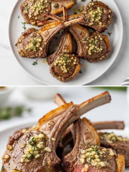 Garlic Butter Lamb Chops Recipe