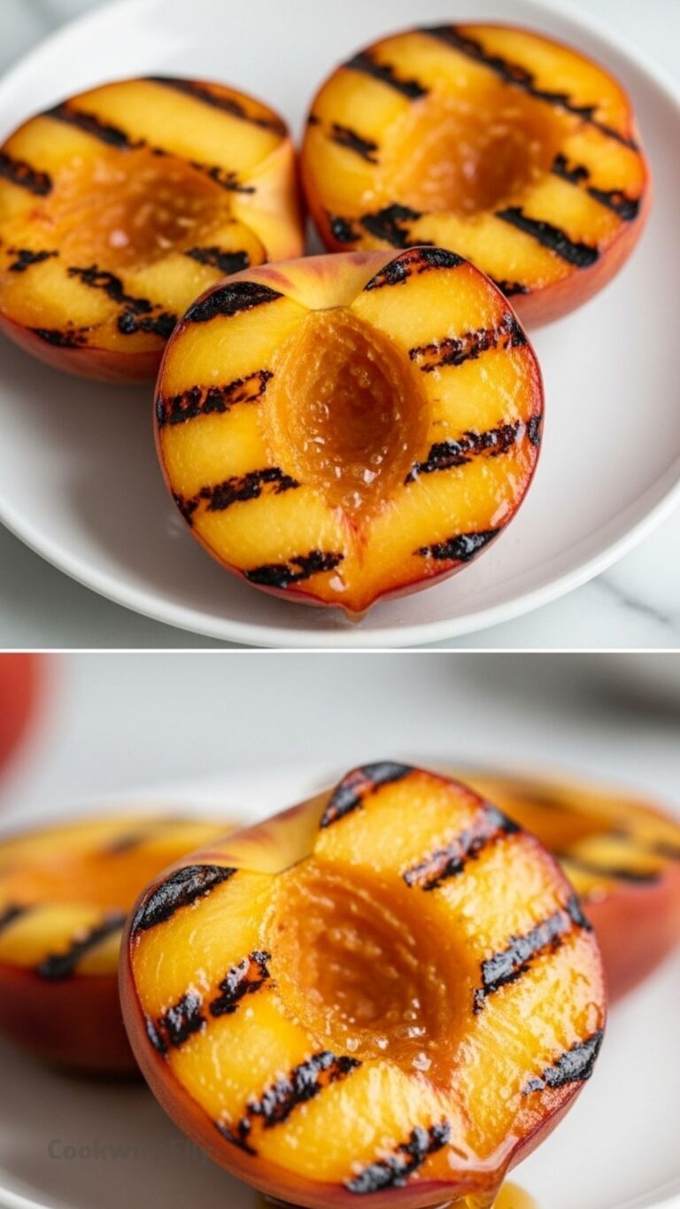Grilled Peaches Recipe