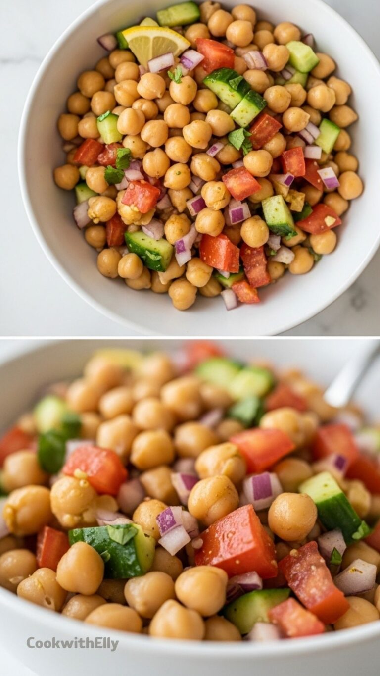 Indian spiced Chickpea Salad Recipe