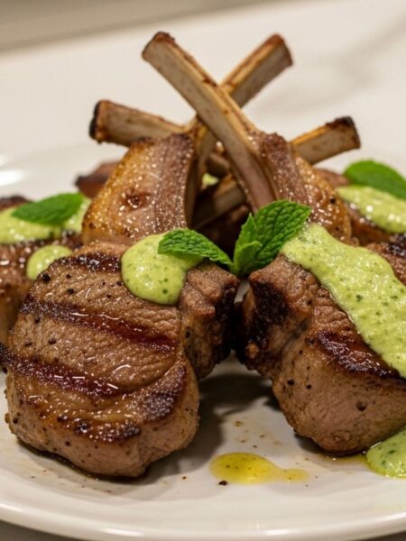 Lamb Chops with Mint Sauce Recipe