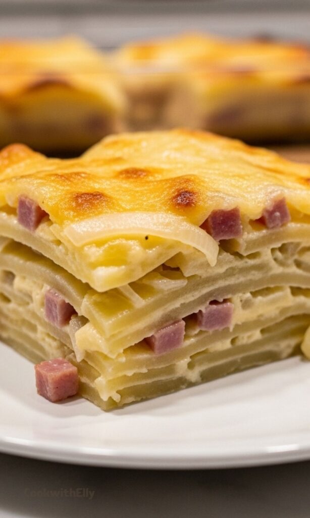Leftover Ham Potatoes Au Gratin Recipe