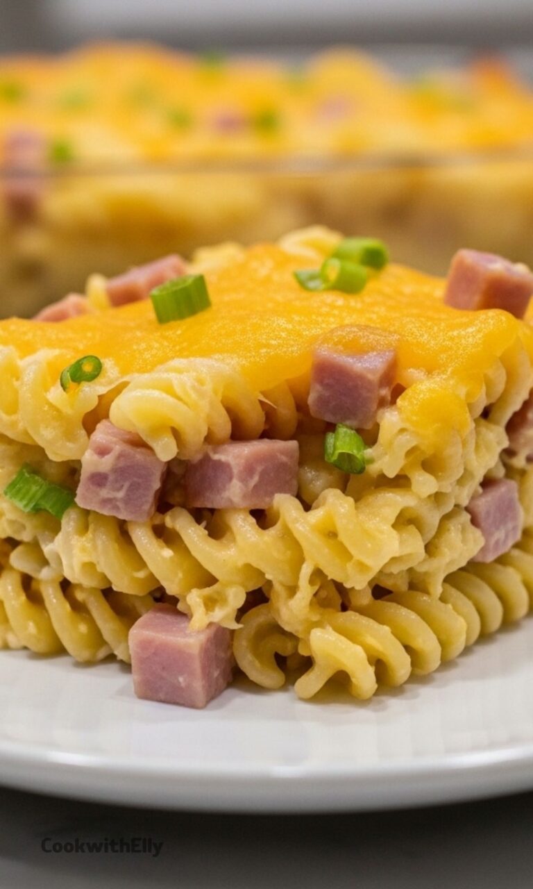 Leftover Ham and Cheese Casserole Recipe