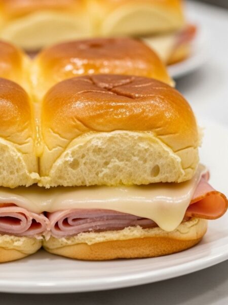 Leftover Ham and Cheese Sliders Recipe