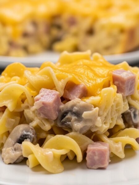 Leftover Ham and Noodle Casserole Recipe