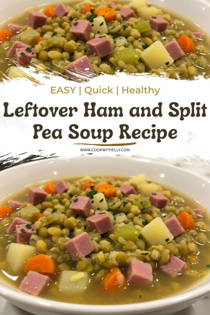 Leftover Ham and Split Pea Soup Recipe