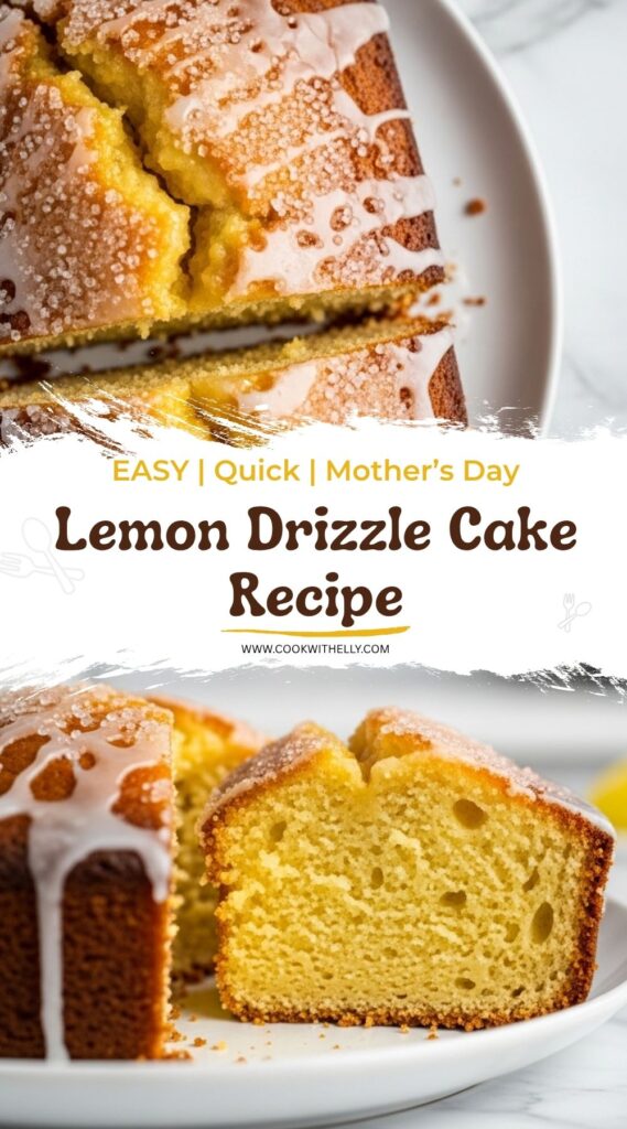 Lemon Drizzle Cake Recipe