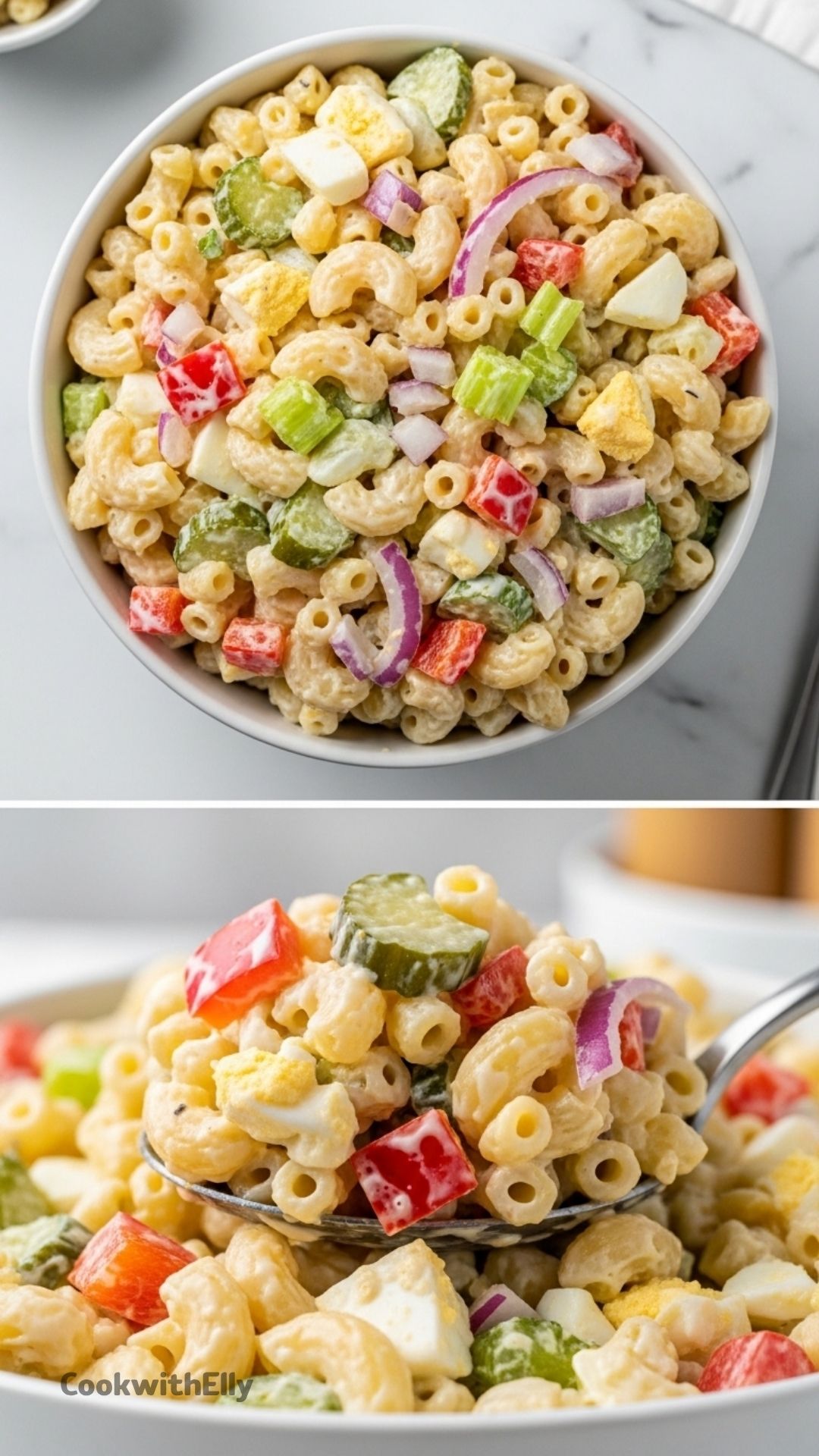 Macaroni Salad Recipe - cookwithelly.com