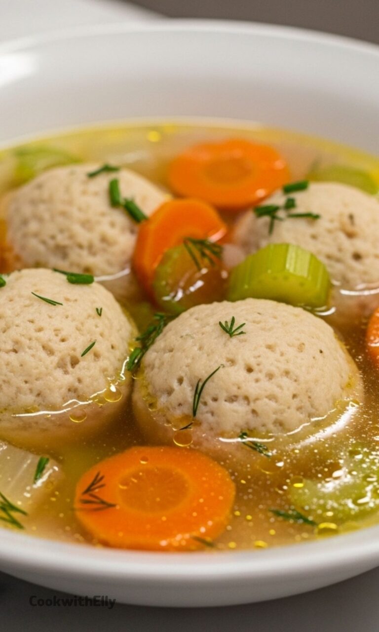 Matzo Ball Soup Recipe
