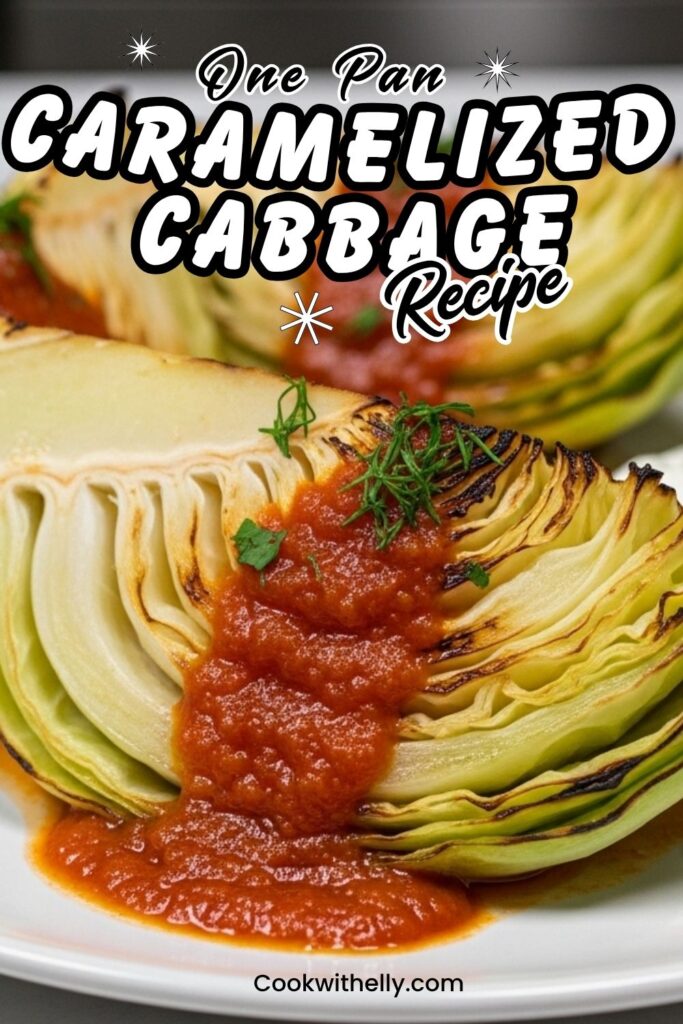 One Pan Caramelized Cabbage Recipe
