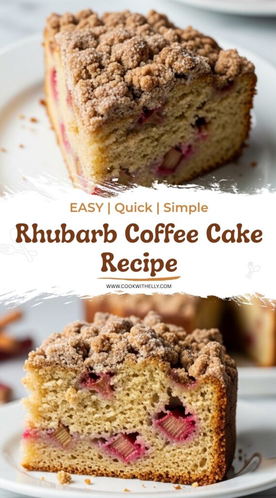 Rhubarb Coffee Cake Recipe