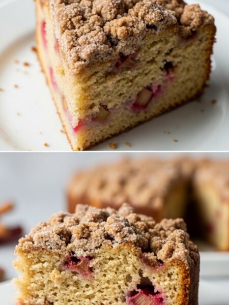 Rhubarb Coffee Cake Recipe