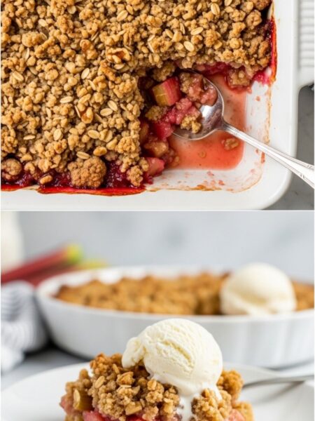 Rhubarb Crisp Recipe
