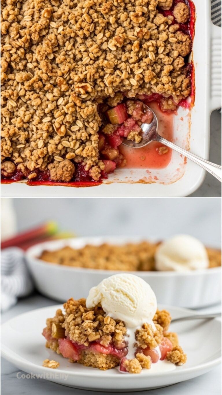 Rhubarb Crisp Recipe
