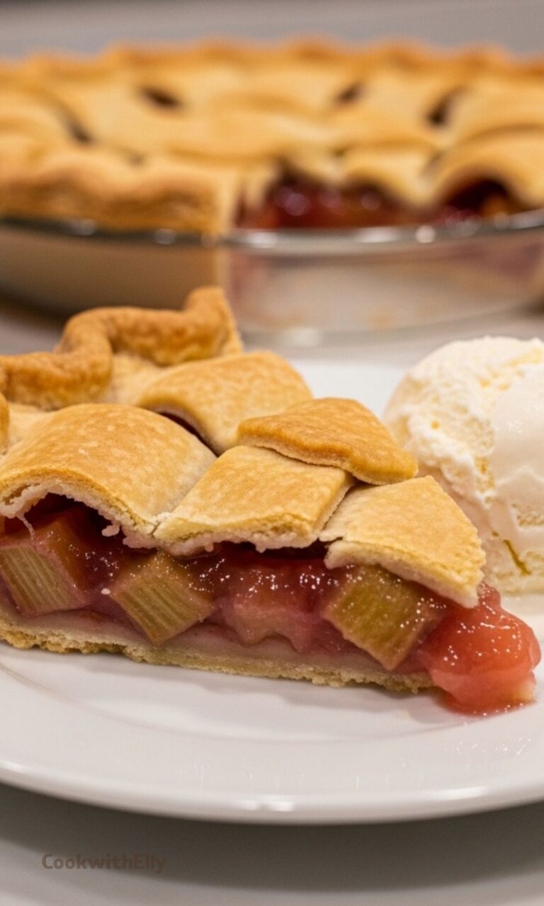 Rhubarb Pie Recipe